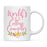 World's Best Profession, Pink Floral Design Ceramic Coffee Mug Collection 1-Set of 1-Andaz Press-Account Executive-