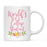 World's Best Profession, Pink Floral Design Ceramic Coffee Mug Collection 1-Set of 1-Andaz Press-Account Executive-