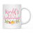 World's Best Profession, Pink Floral Design Ceramic Coffee Mug Collection 3-Set of 1-Andaz Press-Journalist-