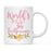 World's Best Profession, Pink Floral Design Ceramic Coffee Mug Collection 3-Set of 1-Andaz Press-Journalist-
