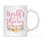 World's Best Profession, Pink Floral Design Ceramic Coffee Mug Collection 3-Set of 1-Andaz Press-Journalist-