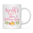 World's Best Profession, Pink Floral Design Ceramic Coffee Mug Collection 3-Set of 1-Andaz Press-Journalist-
