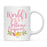 World's Best Profession, Pink Floral Design Ceramic Coffee Mug Collection 4-Set of 1-Andaz Press-Plumber-