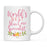 World's Best Profession, Pink Floral Design Ceramic Coffee Mug Collection 4-Set of 1-Andaz Press-Skin Care Specialist-