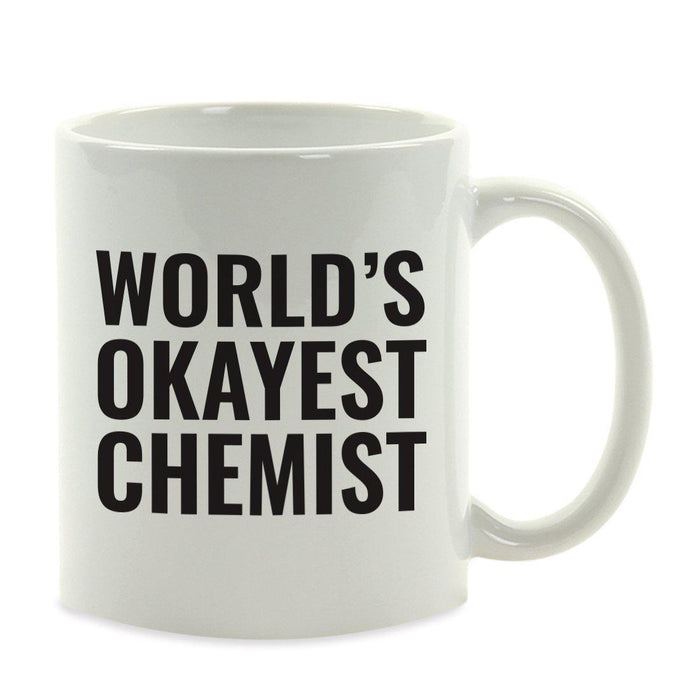 World's Okayest Coffee Mug Gag Gift-Set of 1-Andaz Press-Babysitter-