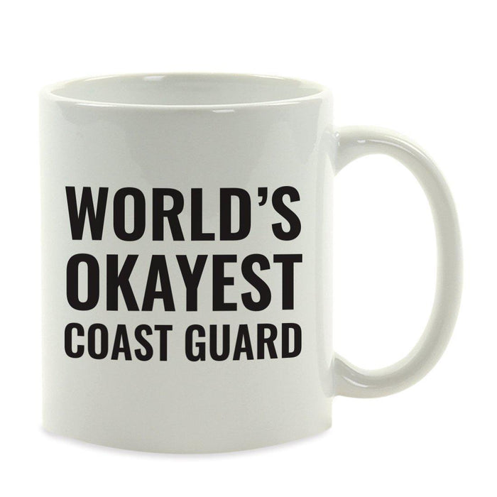 World's Okayest Coffee Mug Gag Gift-Set of 1-Andaz Press-Babysitter-