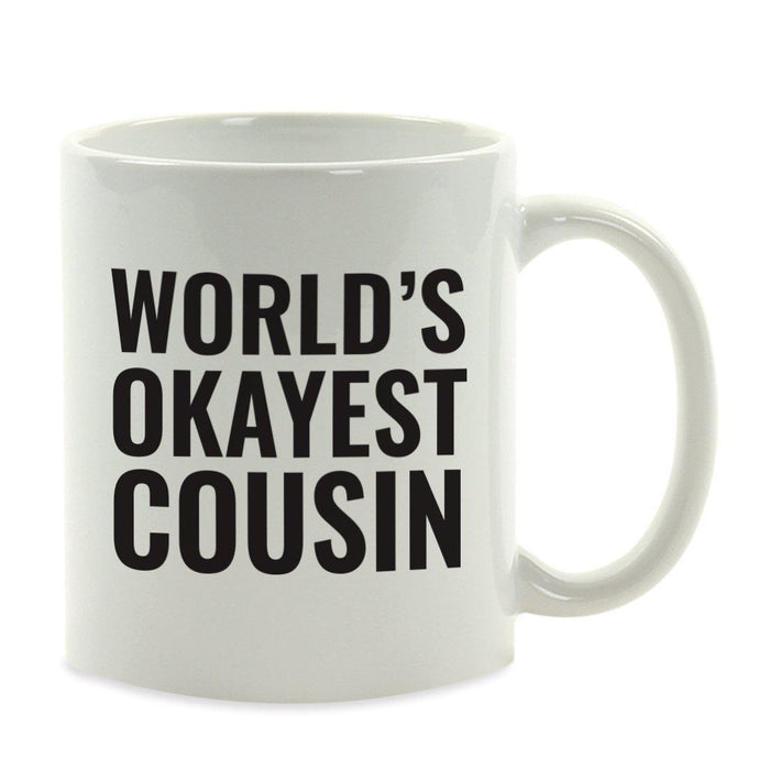 World's Okayest Coffee Mug Gag Gift-Set of 1-Andaz Press-Babysitter-