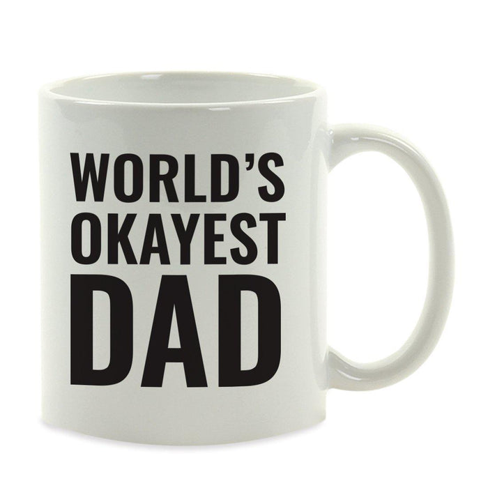 World's Okayest Coffee Mug Gag Gift-Set of 1-Andaz Press-Babysitter-