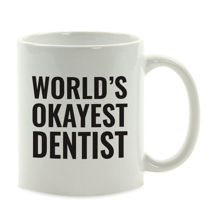 World's Okayest Coffee Mug Gag Gift-Set of 1-Andaz Press-Babysitter-