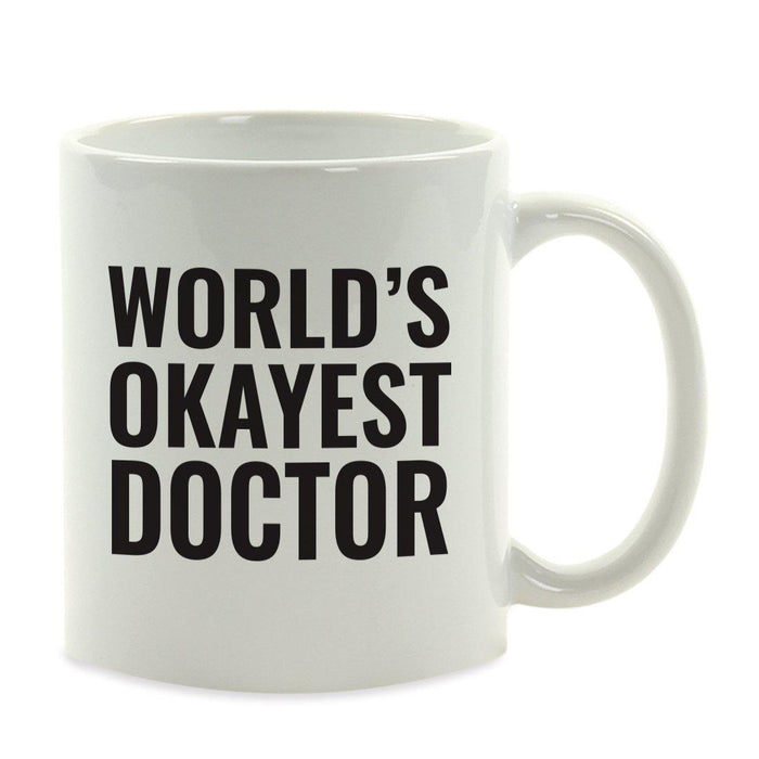 World's Okayest Coffee Mug Gag Gift-Set of 1-Andaz Press-Babysitter-