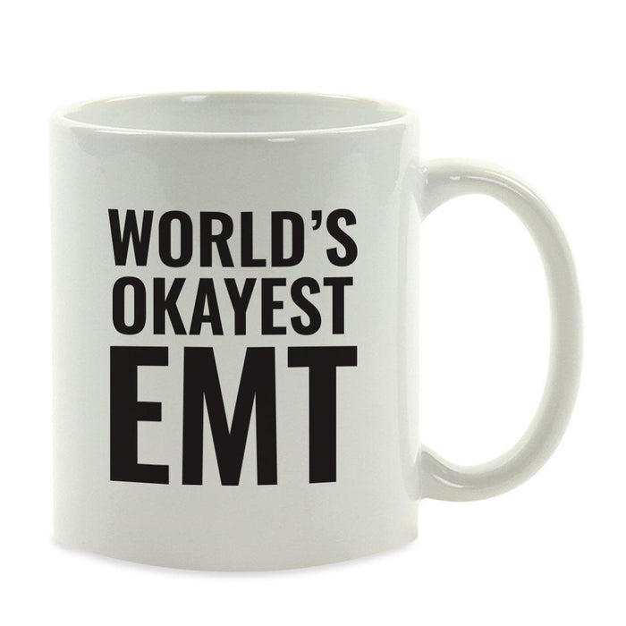 World's Okayest Coffee Mug Gag Gift-Set of 1-Andaz Press-Babysitter-
