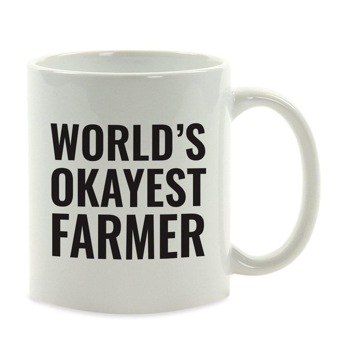 World's Okayest Coffee Mug Gag Gift-Set of 1-Andaz Press-Babysitter-
