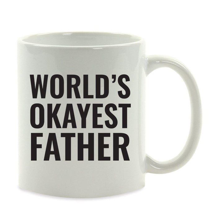 World's Okayest Coffee Mug Gag Gift-Set of 1-Andaz Press-Babysitter-