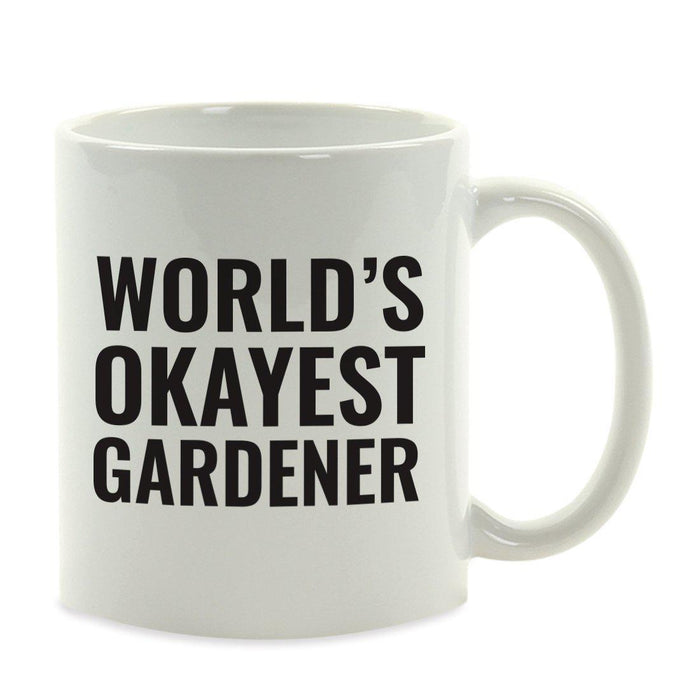 World's Okayest Coffee Mug Gag Gift-Set of 1-Andaz Press-Babysitter-