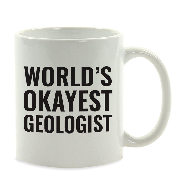 World's Okayest Coffee Mug Gag Gift-Set of 1-Andaz Press-Babysitter-
