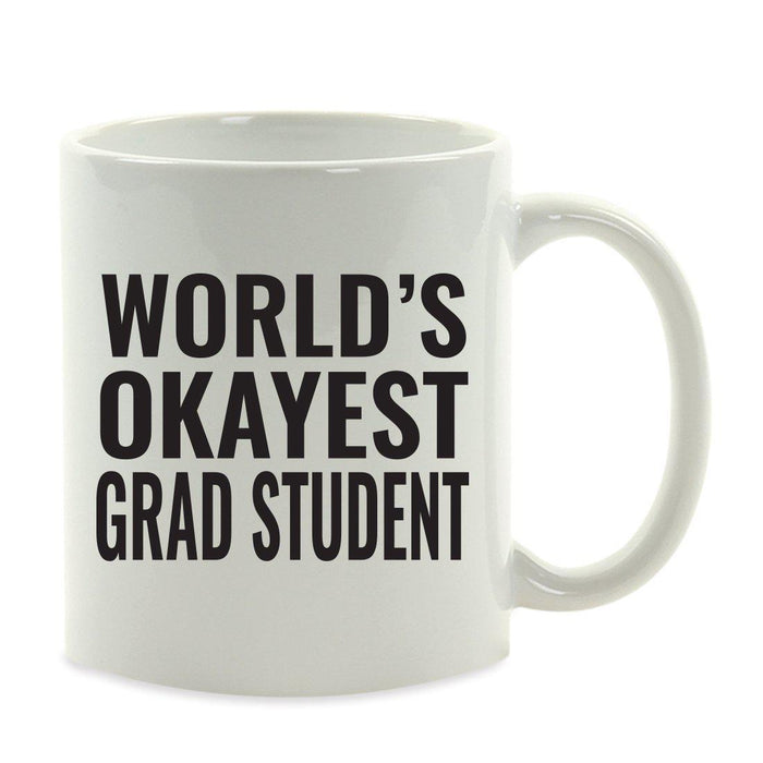 World's Okayest Coffee Mug Gag Gift-Set of 1-Andaz Press-Babysitter-
