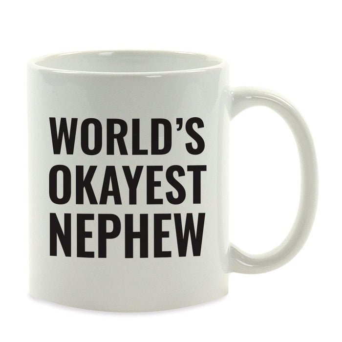 World's Okayest Coffee Mug Gag Gift-Set of 1-Andaz Press-Babysitter-