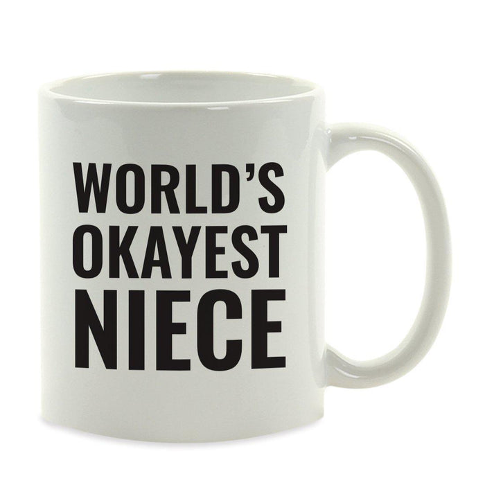 World's Okayest Coffee Mug Gag Gift-Set of 1-Andaz Press-Babysitter-
