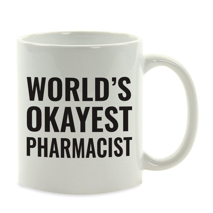 World's Okayest Coffee Mug Gag Gift-Set of 1-Andaz Press-Babysitter-
