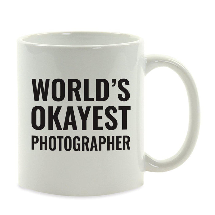 World's Okayest Coffee Mug Gag Gift-Set of 1-Andaz Press-Babysitter-