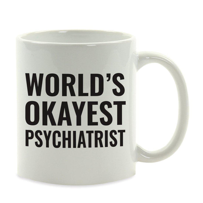 World's Okayest Coffee Mug Gag Gift-Set of 1-Andaz Press-Babysitter-