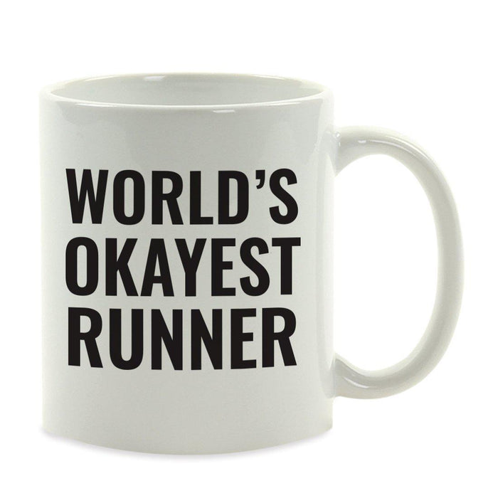 World's Okayest Coffee Mug Gag Gift-Set of 1-Andaz Press-Babysitter-