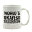 World's Okayest Coffee Mug Gag Gift-Set of 1-Andaz Press-Babysitter-