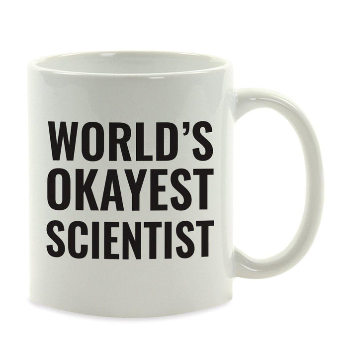 World's Okayest Coffee Mug Gag Gift-Set of 1-Andaz Press-Babysitter-