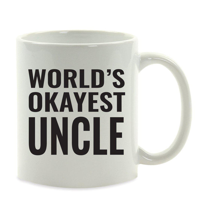World's Okayest Coffee Mug Gag Gift-Set of 1-Andaz Press-Babysitter-