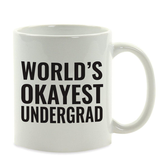 World's Okayest Coffee Mug Gag Gift-Set of 1-Andaz Press-Babysitter-