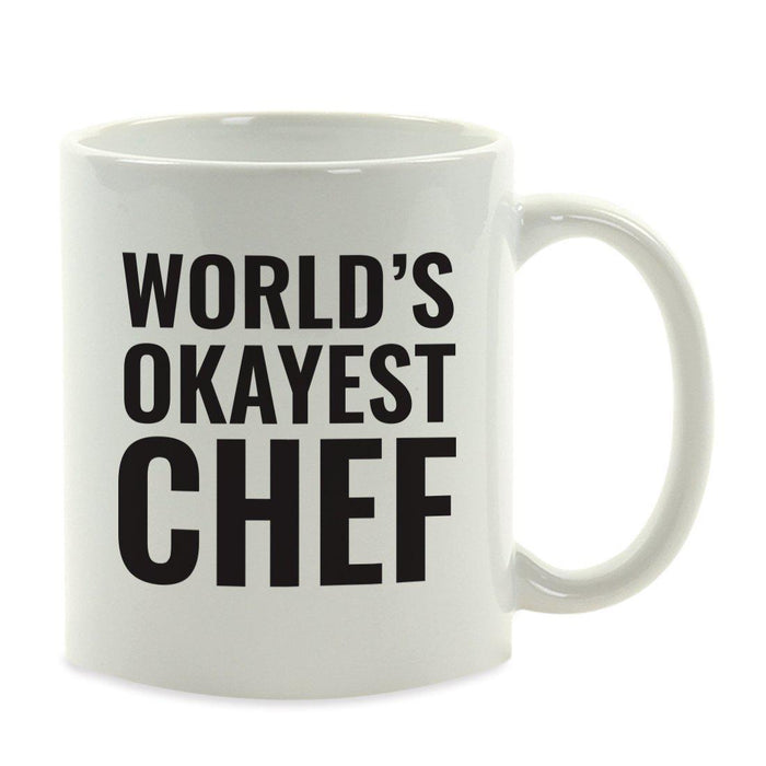 World's Okayest Coffee Mug Gag Gift-Set of 1-Andaz Press-Babysitter-