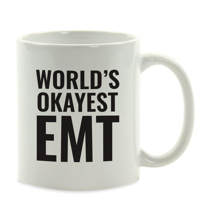 World's Okayest Coffee Mug Gag Gift-Set of 1-Andaz Press-EMT-
