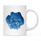 Zodiac Blue Watercolor Ceramic Coffee Mug-Set of 1-Andaz Press-Aries-