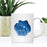 Zodiac Blue Watercolor Ceramic Coffee Mug-Set of 1-Andaz Press-Aries-