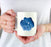 Zodiac Blue Watercolor Ceramic Coffee Mug-Set of 1-Andaz Press-Aries-