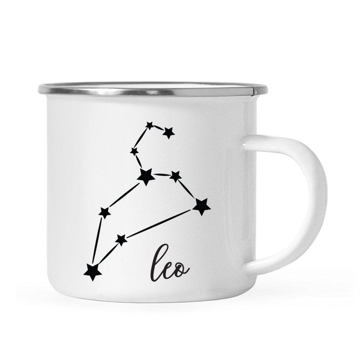 Zodiac Minimal Black Campfire Mug-Set of 1-Andaz Press-Aries-