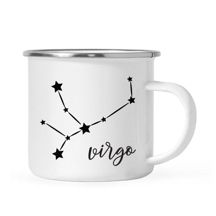 Zodiac Minimal Black Campfire Mug-Set of 1-Andaz Press-Aries-
