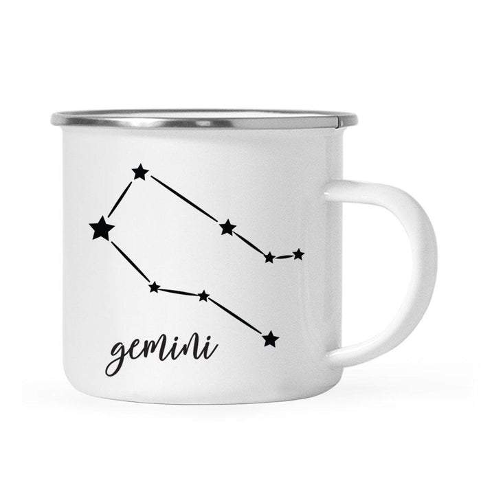 Zodiac Minimal Black Campfire Mug-Set of 1-Andaz Press-Aries-