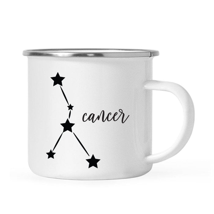Zodiac Minimal Black Campfire Mug-Set of 1-Andaz Press-Aries-