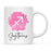 Zodiac Watercolor Pink Ceramic Coffee Mug-Set of 1-Andaz Press-Aries-